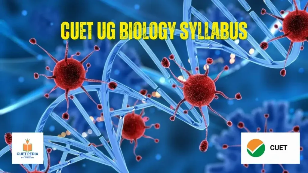 CUET UG Biology Syllabus PDF